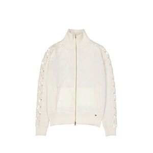 Herno White Cashmere Women's Cardigan